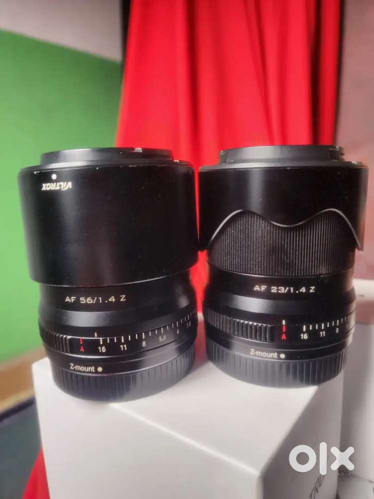 Nikon Z 56mm 1.4 and 23mm 1.4 Viltrox Brand Lens