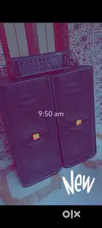 On rent speaker For Ganesh Visarjan & Navratri