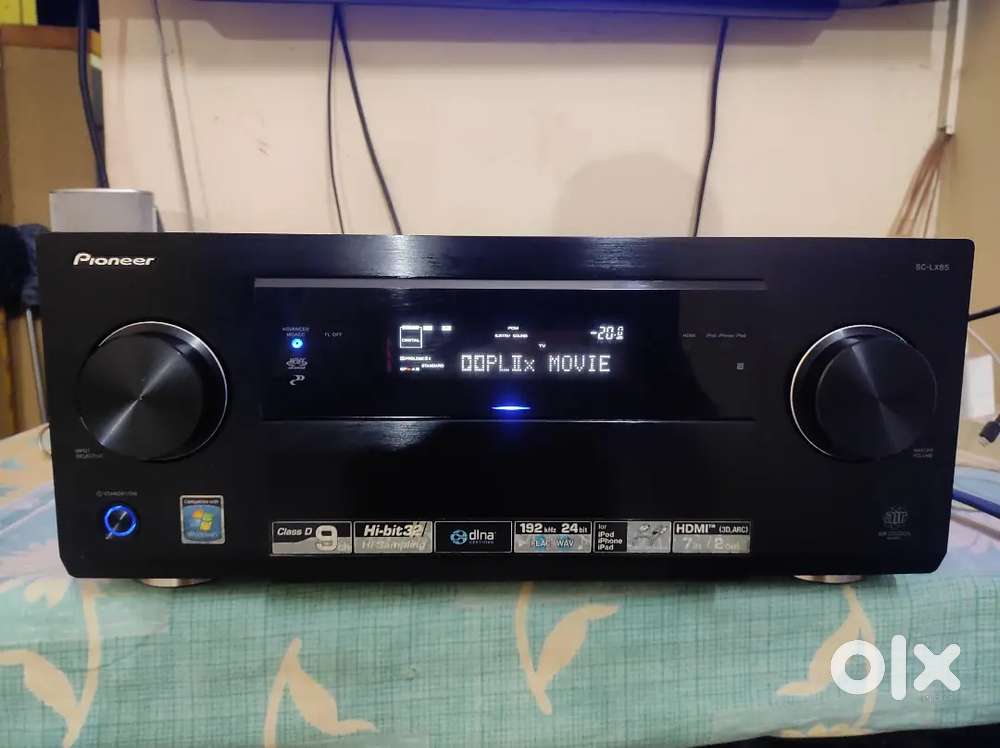 pioneer SC-LX85 av receiver/amplifier 9.2 channel 140 Watts 8 ohms