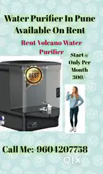Water purifier on Rent