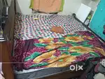 Pure teak Double Cot Bed