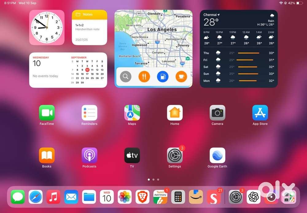 Apple Ipad 10th gen 64gb Full kit