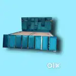Brand new fancy double bed with box
