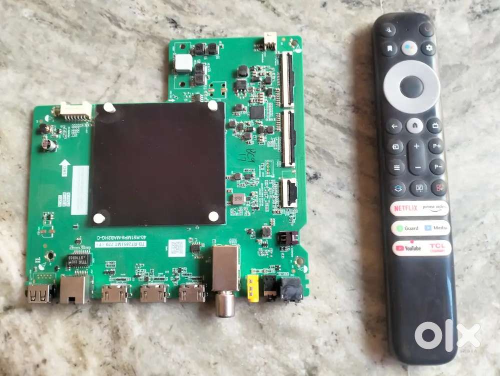 TCL IFFALCON TV 43 INCHES 4K UHD+ MOTHERBOARD (amount negotiable)