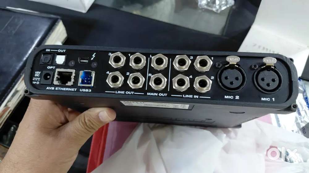 Motu 624 interface