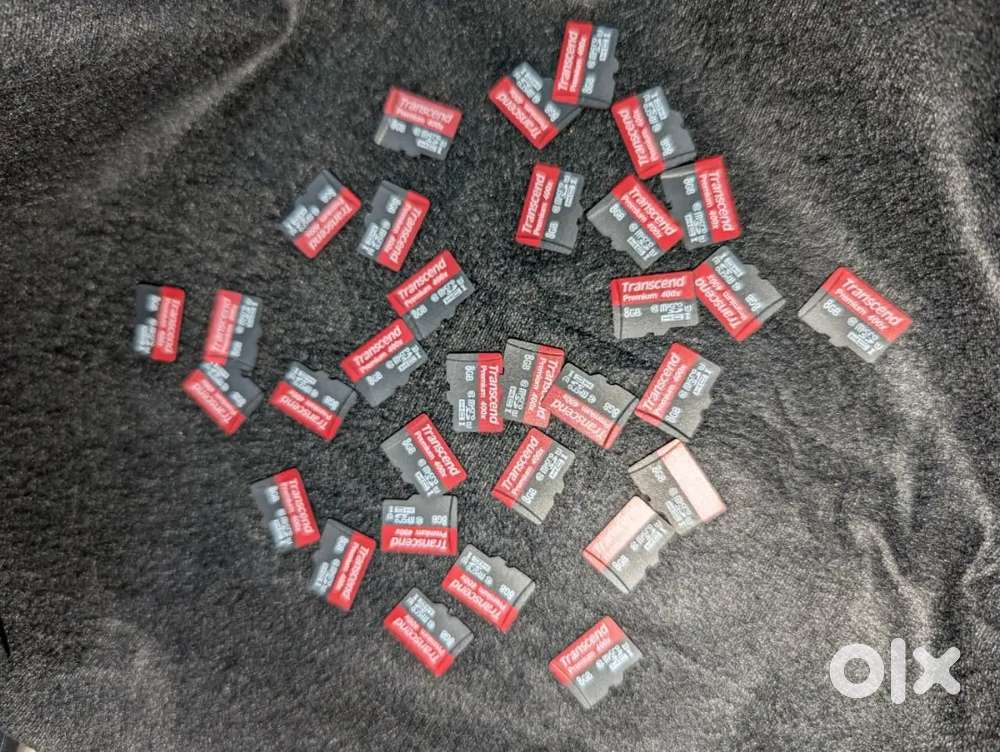 Micro SD card each  8 GB -total 34