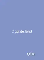 2 gunte land for sale karki 100 meter from national highway