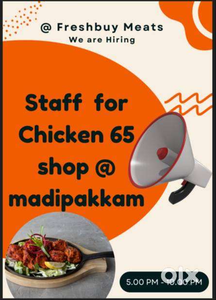 Staff Chicken 65  and gravy preparation of nonveg gravy