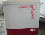 Whirlpool washing machine 8 kg semi automatic top load red colour