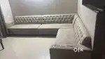 L shape sofa with dining table free