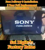 SALE __ 32 Smart LED Tv // 2 Year Full Replacement Guarantee Bill