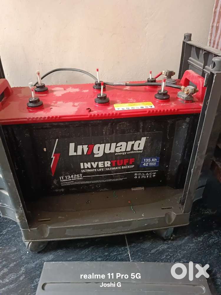 Inverter sale Karna hai ok condition hai 135 AH Battery ke sath