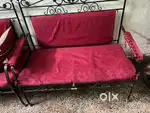 Wrought iron sofa