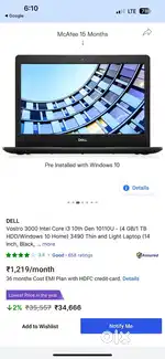 Dell laptop