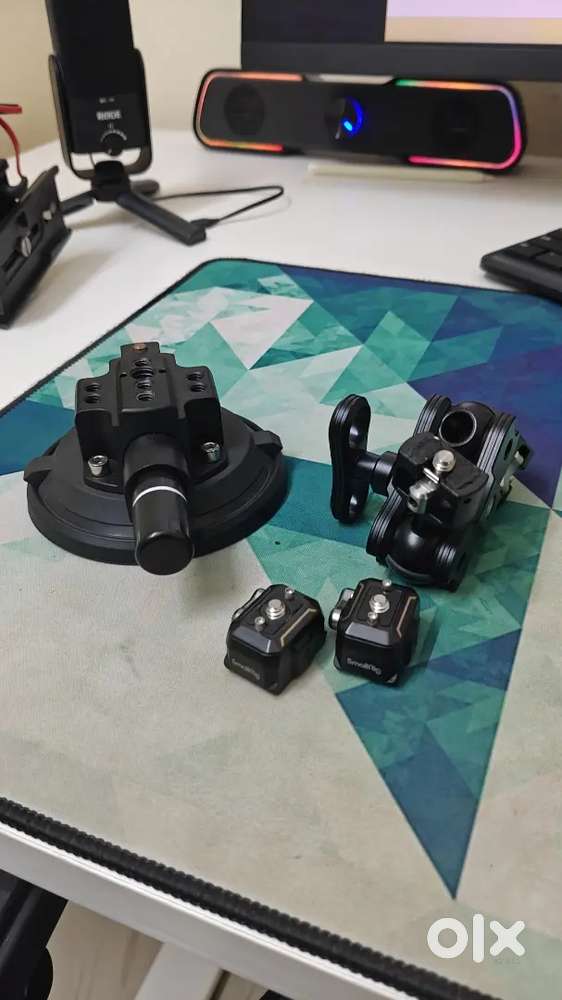 SmallRig Camera Mounting Kit – Suction Cup + Magic Arm + Quick Release