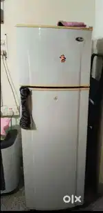 Whirlpool double door fridge