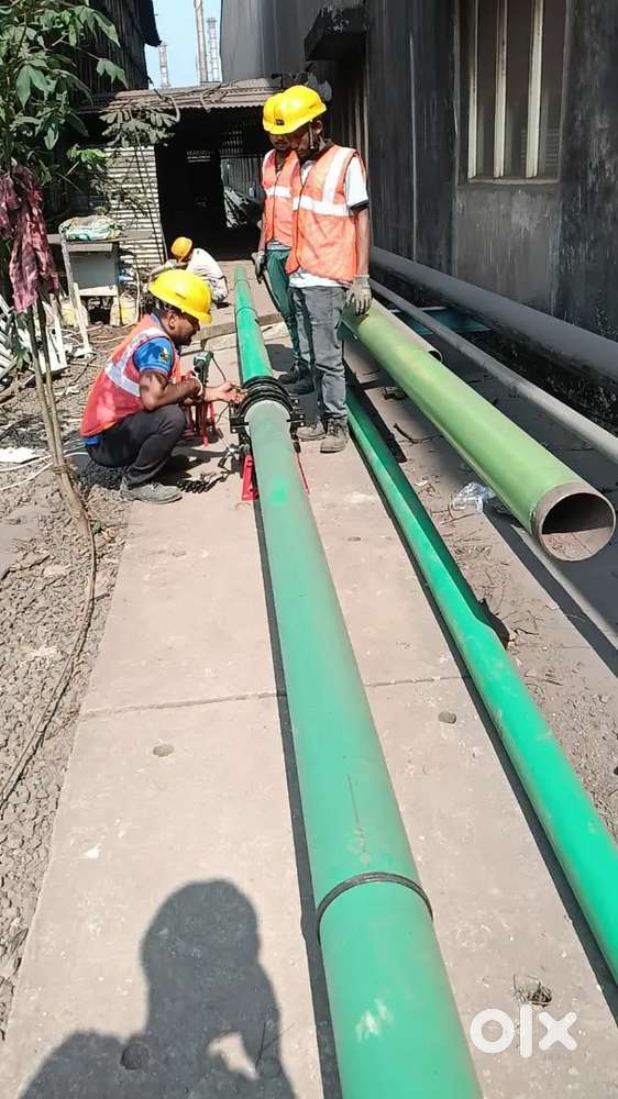 Help and support to technician, welder and plumber