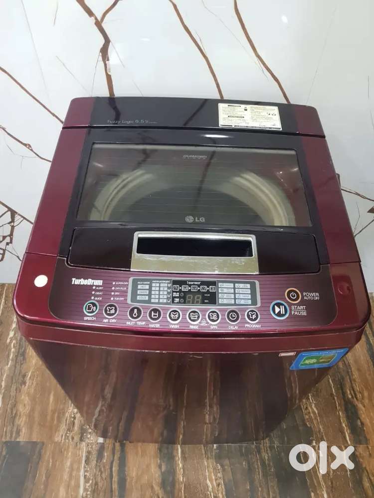 Lg turbodrum 6.5kg flower model top load fully automatic washing machi
