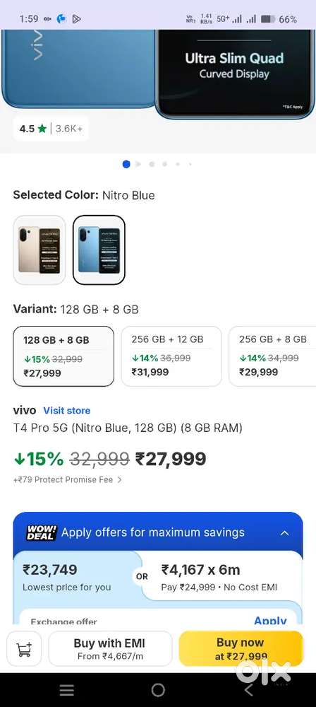 Vivo t4 pro