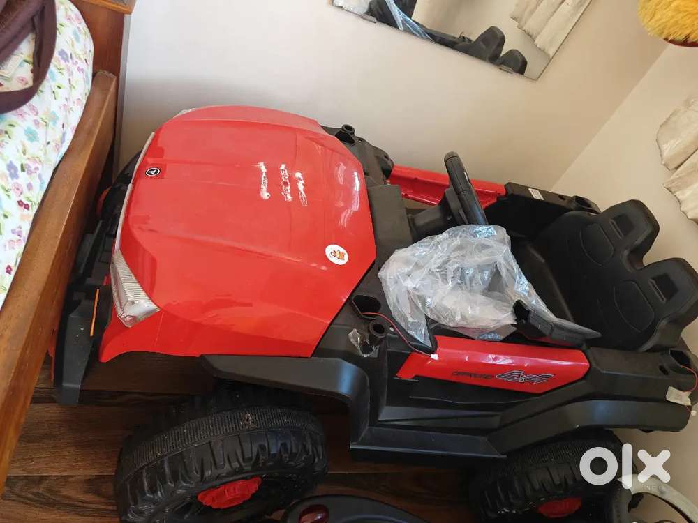 Kids Jeep remote control and manual