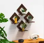 Shivmaan Art Decorative Wooden Wall Hanging Square for House Decoratio