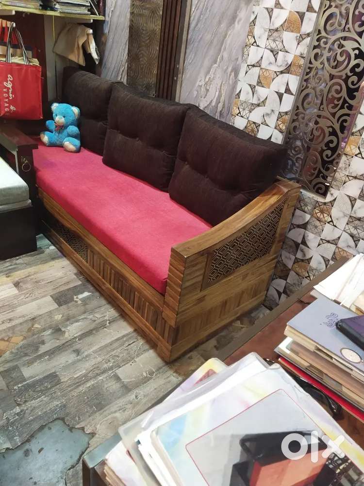 Wooden sofa kam bed 6\5