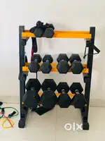 Dumbell Set and stand