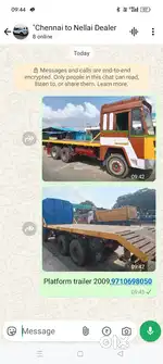 Ashok Leyland platform trailer 2009