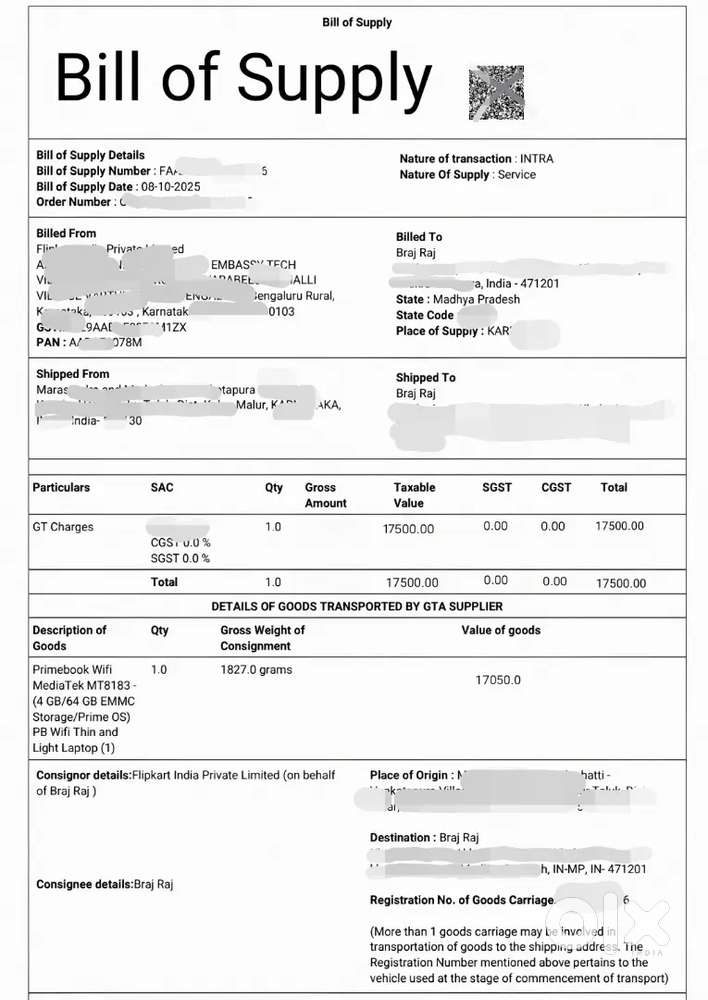 Primebook Laptop Wifi MT8183 (4 GB/64 GB)PB Wifi पतला और हल्का लैपटॉप