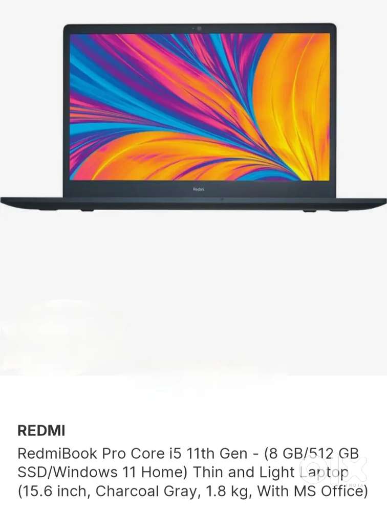 RedmiBook Pro Core i5 
11th Gen