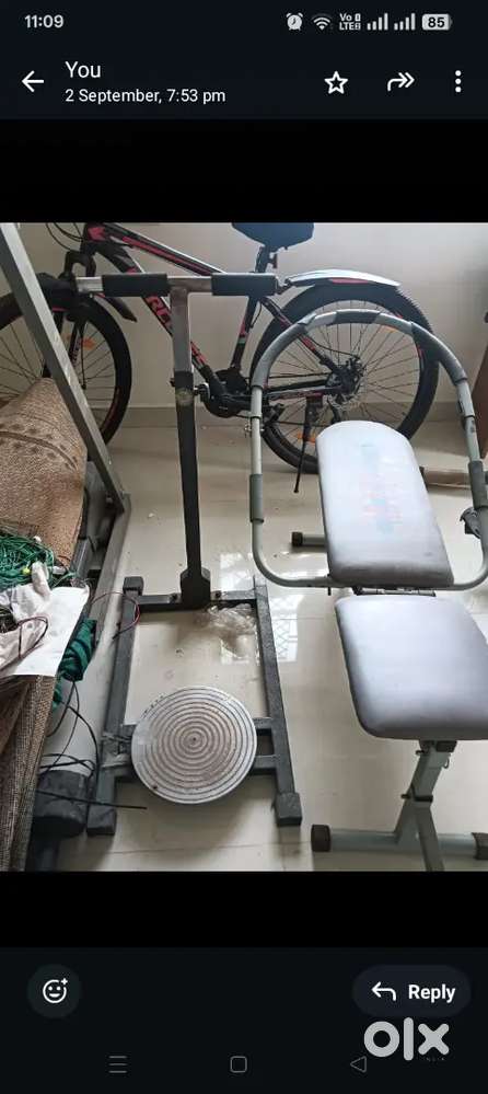 Gym twister machine