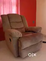 Amazon Brand Solimo (Musca) Recliner - Light Brown Colour