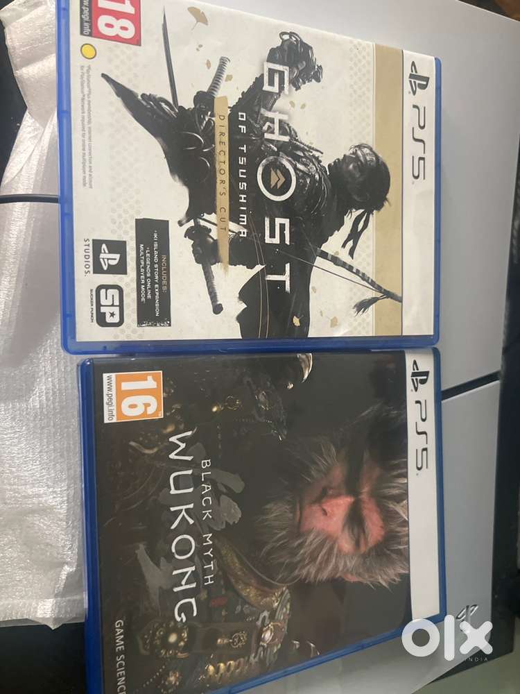 Ps5 Games Combo, Black myth wukong, Ghost of tsushima