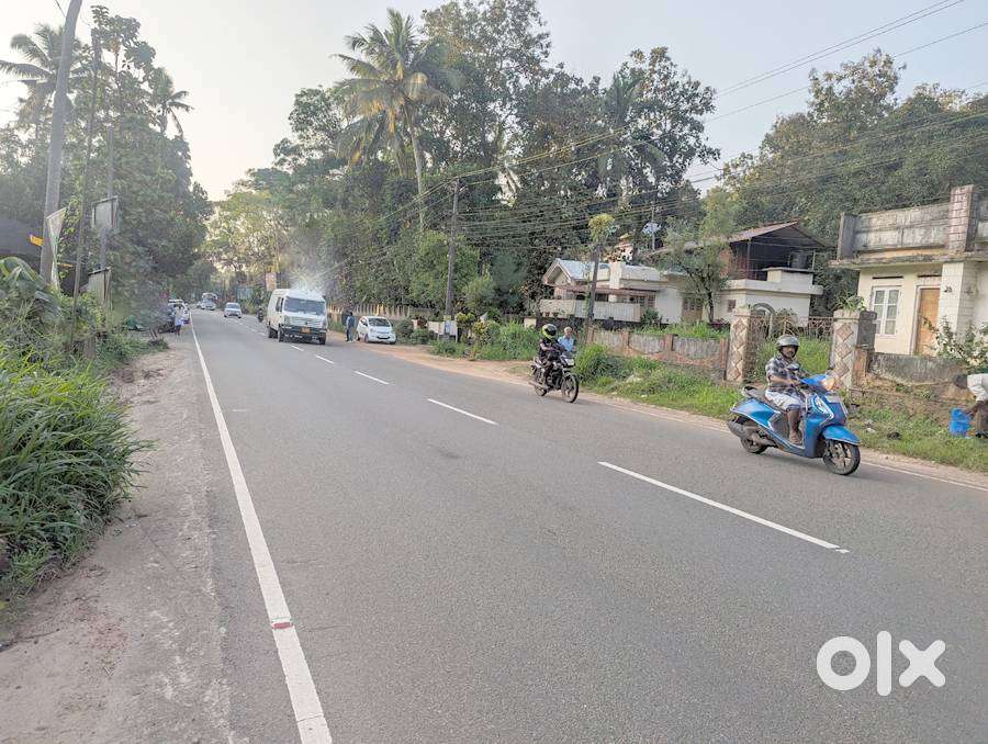 Commercial land 25 cents at Ettumanoor-kanakkarry main road 12 lakh/ce