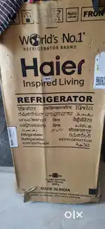 Haier Refrigerator 190L & Whirlpool top load washing machine 6.5Kg