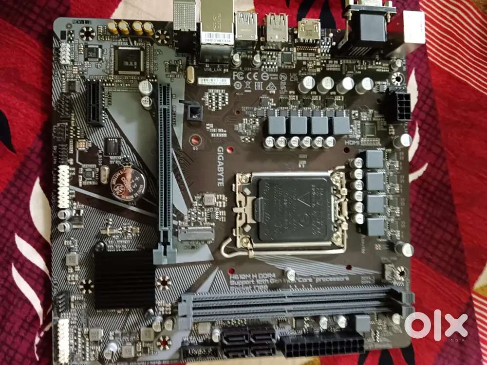 A brand new condition motherboard.