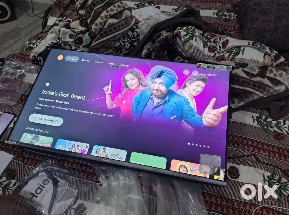 Brand new 4k  tv sealed with 1+ year warranty left