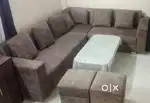 7 seater new sofa with 2 couchs
