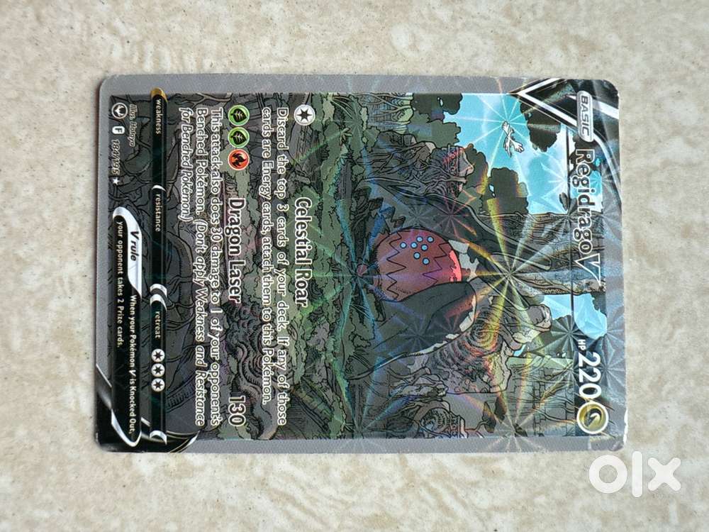 Regidrago V Pokemon Card