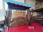 Wooden Handcrafted Jhula Swing