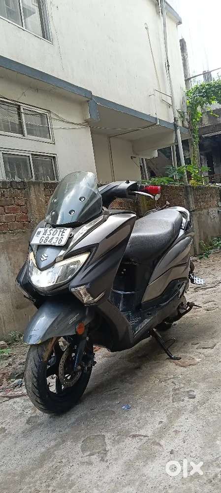 Suzuki Burgman scooty is on showroom condition.
