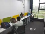 For Rent full furnished 1 cabin 5 seat office