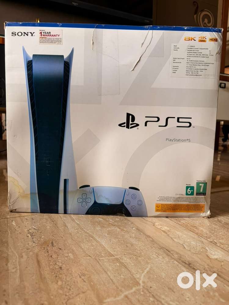 Sony Plystation 5  Disc Edition  Cricket 24 + God of war ragnarok
