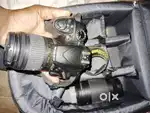 NIKON D3400 New condition double lens+double battery+bag