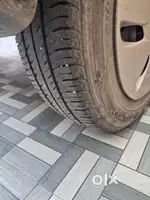 MRF CAR TYRE.
