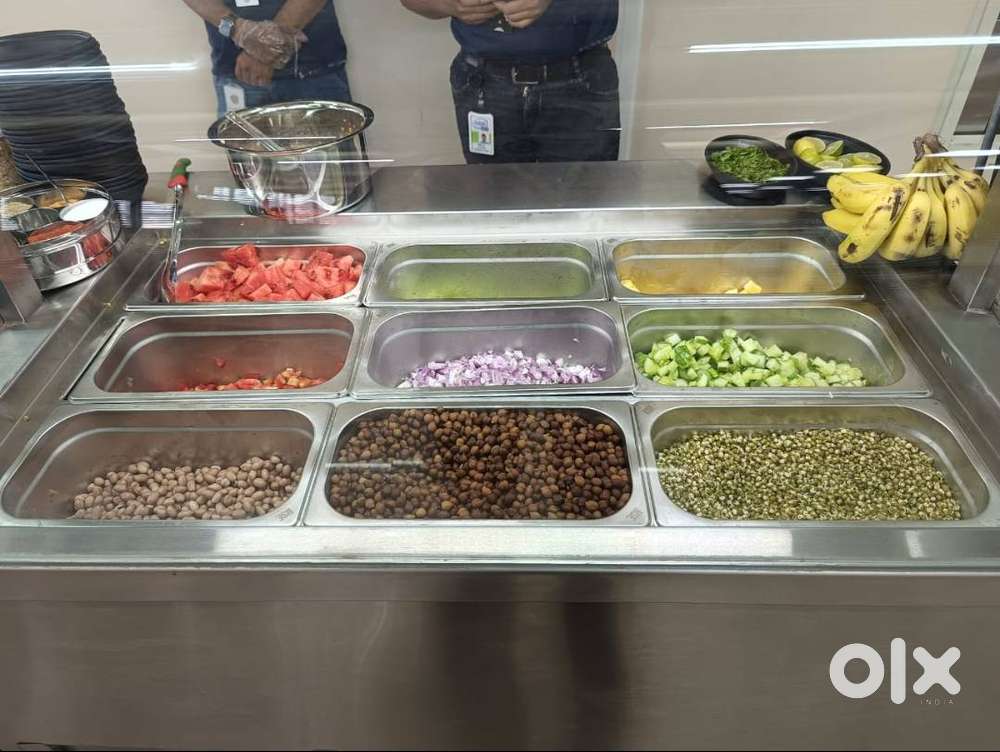 For Sale: High-Quality Refrigerated Salad Bar Counter- 2 units