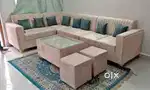 L SOFA STRIPES MODEL AT STARF FURNITURE