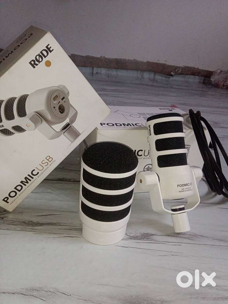 RODE PODMICUSB WHITE