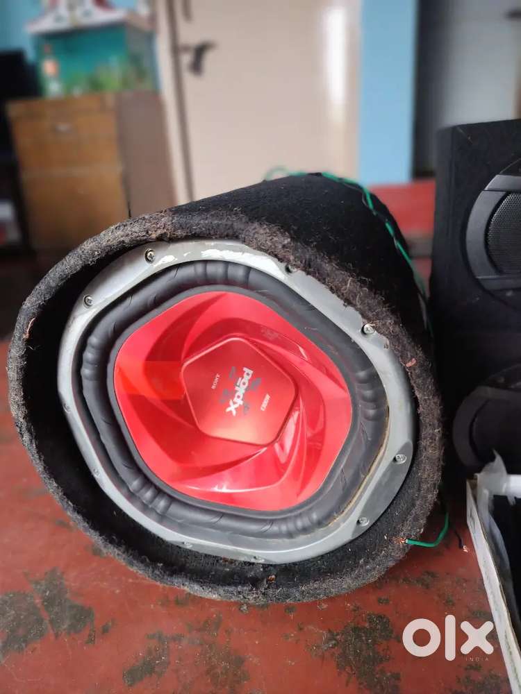 Sony speaker and subwoofer