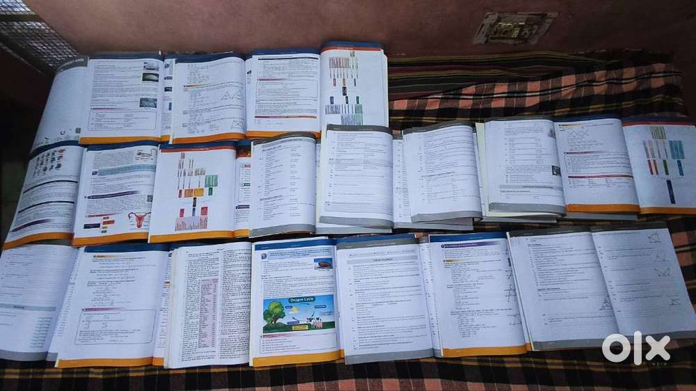 Foundation Program Books(Maths/Physics/Chemistry/Biology6–10)–Like new